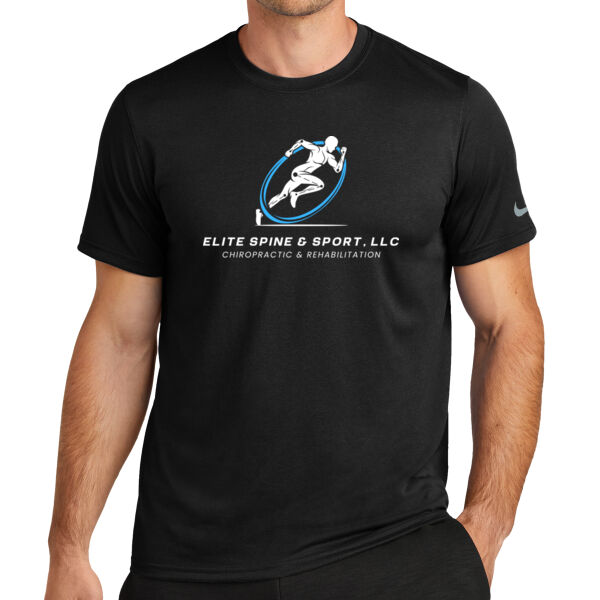 Elite Spine & Sport on a Nike® - Swoosh Sleeve rLegend Tee Thumbnail