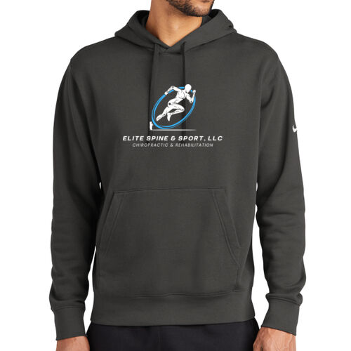 Elite Spine & Sport on a Nike® - Club Fleece Sleeve Swoosh Pullover Hoodie Thumbnail